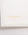Chanel Matrasse Caviar S Compact Wallet White Gold  Random