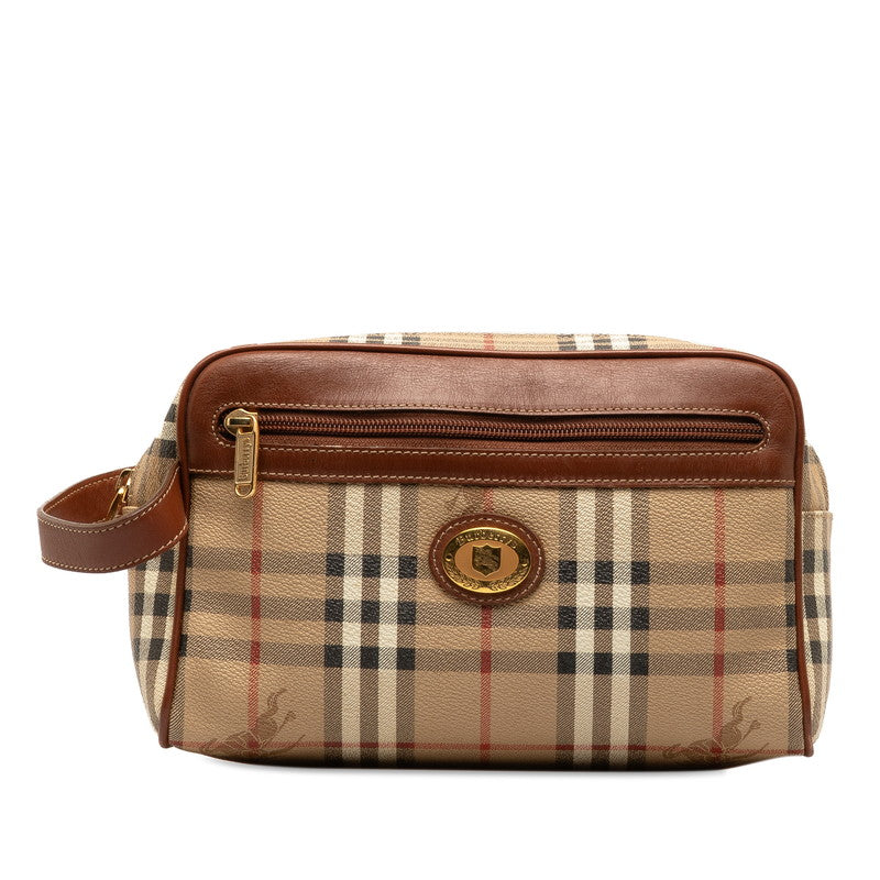 Outlet Burberry Leather Clutch Bag