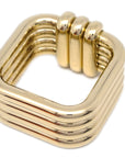 Hermes Ruban Scarf Ring Gold Small Good