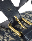 Christian Dior 2003 Trotter Shoulder Bag Navy