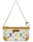 Louis Vuitton 2010 Multicolor Pochette Milla MM Handbag M60096