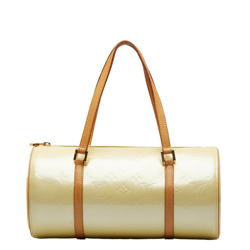 Louis Vuitton Monogram Verni Bedford Handbag M91331 Perle White