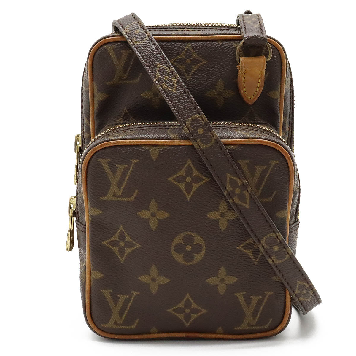 Authentic Louis Vuitton Monogram Deauville Mini Messenger Crossbody Bag
