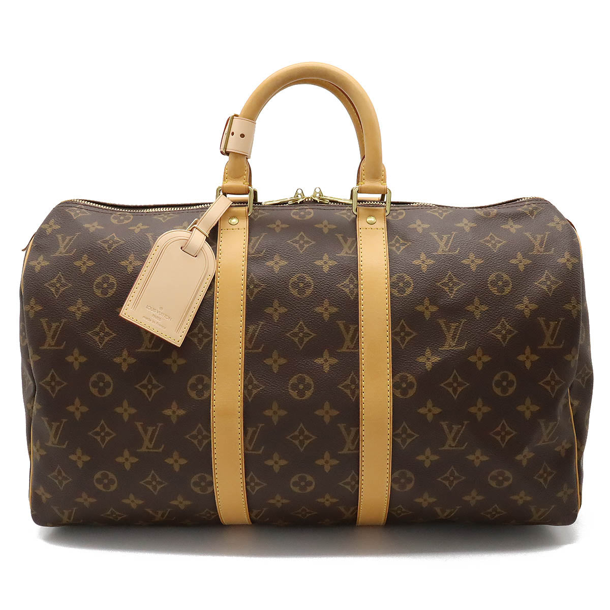 Pre-Owned Louis Vuitton Keepall Bandouliere Monogram 50 Travel Bag