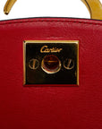 Cartier Panther Crack Bag Black G Leather  Cartier