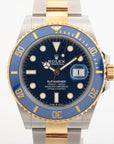 Rolex Submariner 126613LB SSYG AT Blue  Oester Bracelet