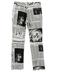 Christian Dior * Fall 2000 John Galliano Newspaper Pants 