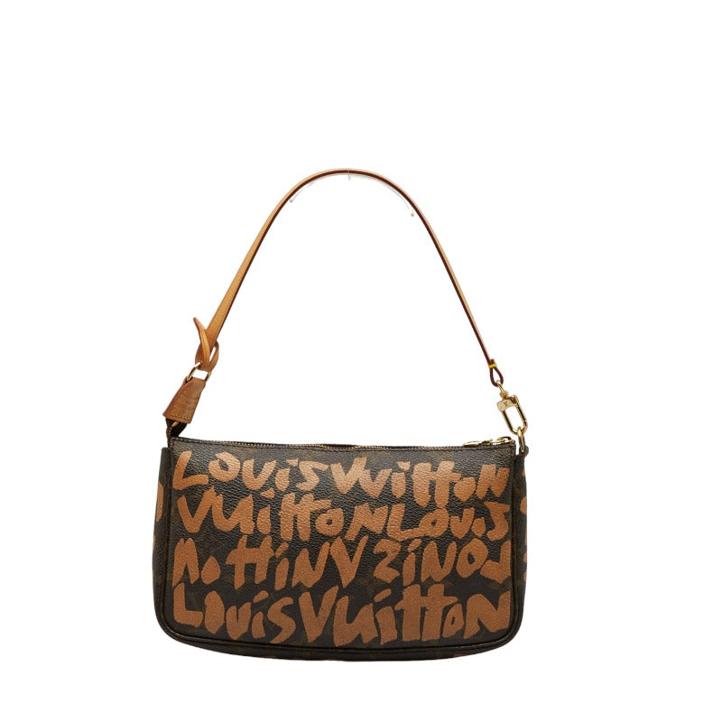 Louis Vuitton Monogram Graffiti Pochette Stephen Sprouse Handbag M92193