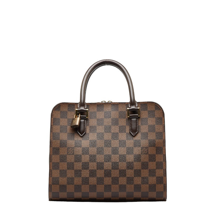 Louis Vuitton Damier Triana Handbag N51155 Brown – Timeless Vintage Company