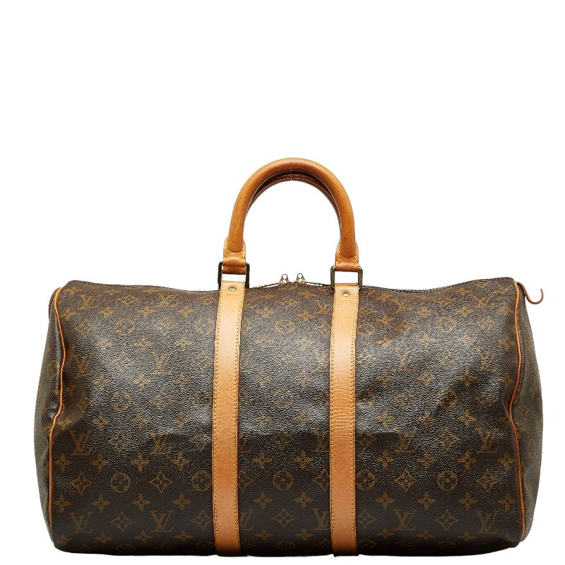 Louis Vuitton Monogram Keepall 45 Boston Bag M41428 – Timeless Vintage