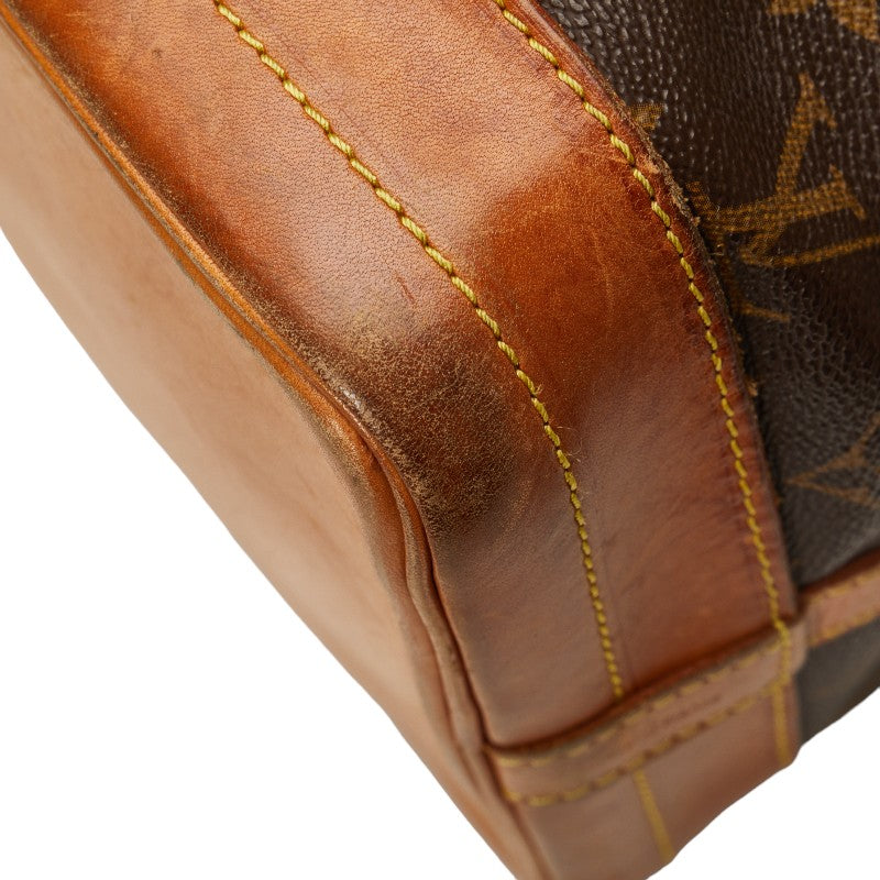 Louis Vuitton Monogram Noe Shoulder Bag M42224 Brown