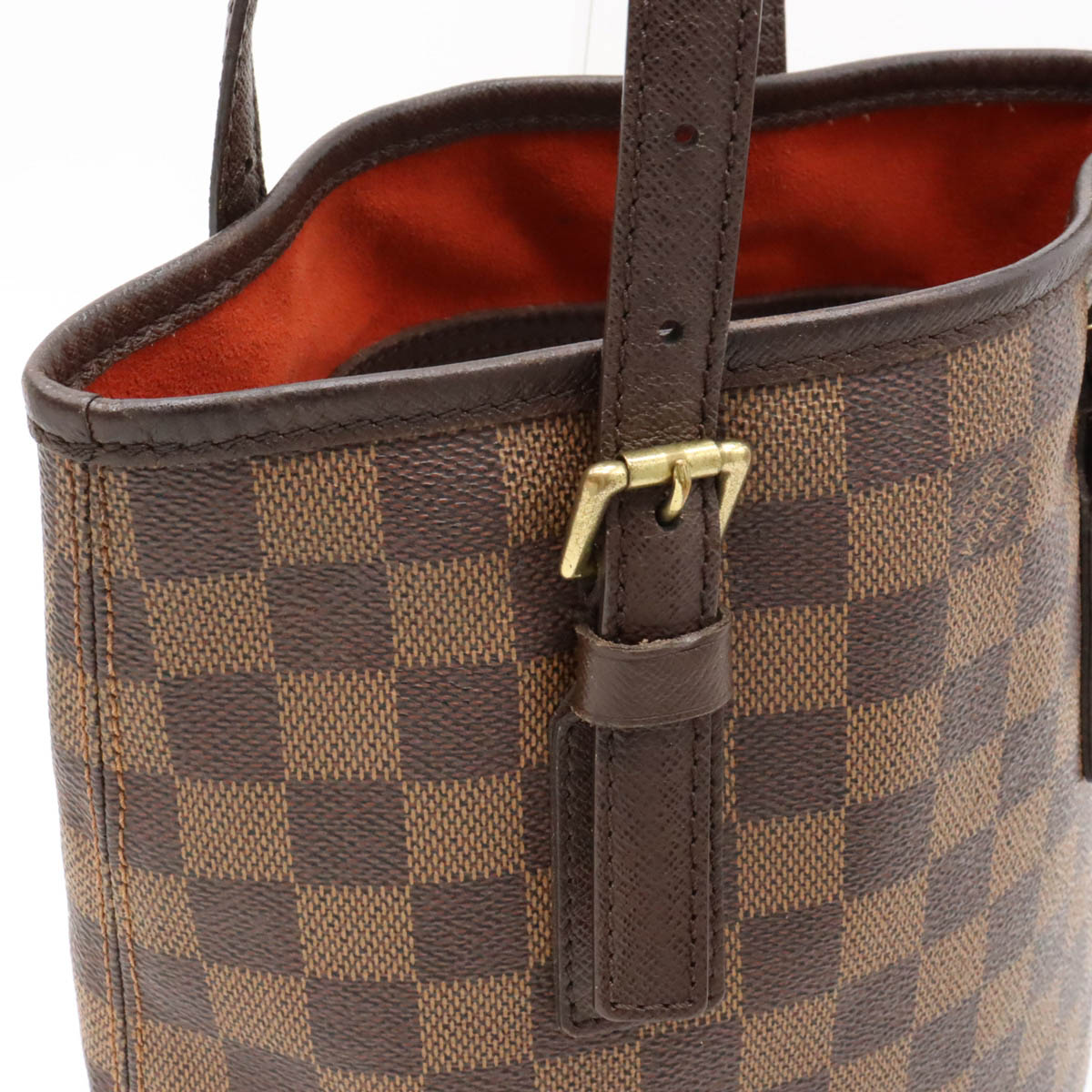 Louis Vuitton Damier Marais Bucket Shoulder Bag