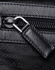 Prada Saffiano Business Bag Handbag VA0661 Black Nylon