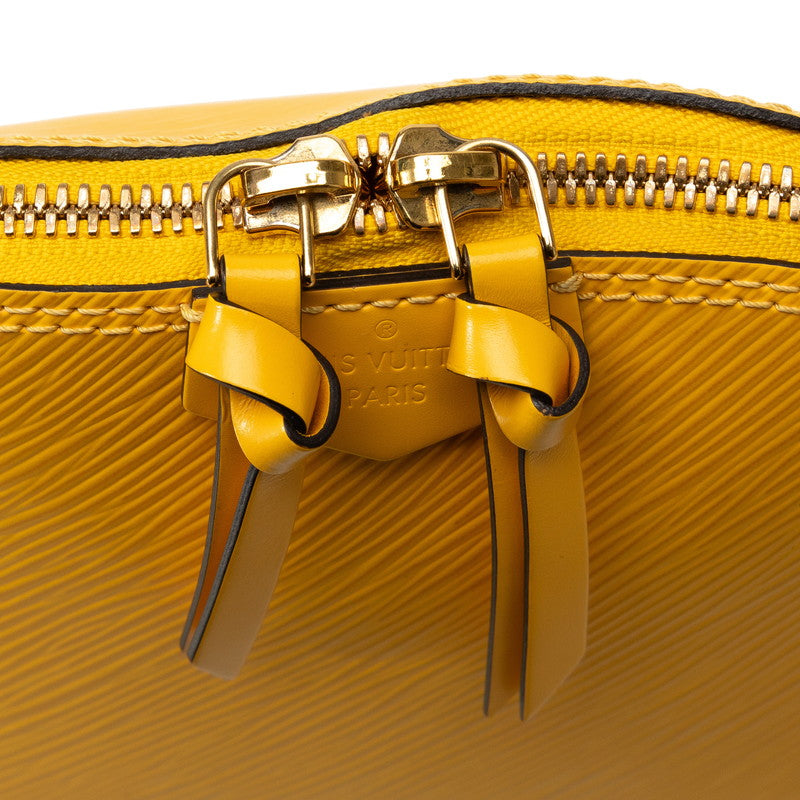 Louis Vuitton Epi Alma Mini Chain Shoulder Bag M53119 Citron Yellow Leather  Louis Vuitton