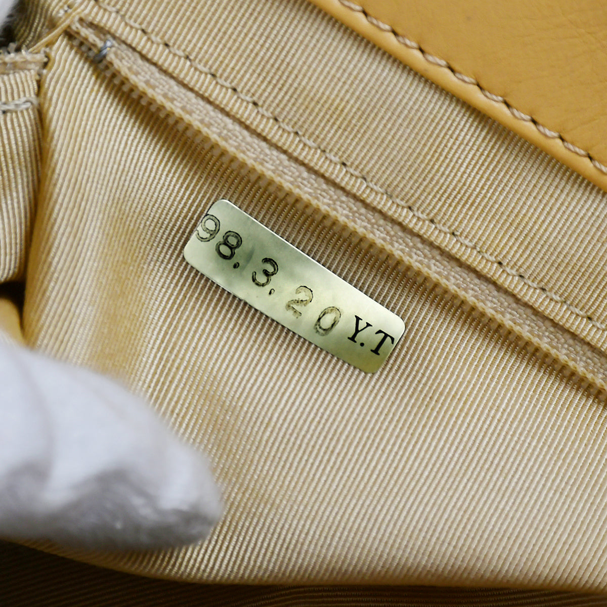 Chanel Brown Lambskin Tote Handbag