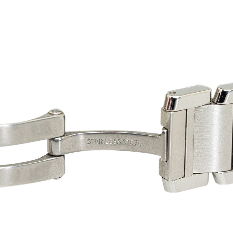 Cartier Tank Franchise SM Watch W51008Q3 Quartz Ivory Dial Stainless Steel  Cartier