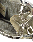 Christian Dior 2003 John Galliano Suede Saddle Handbag