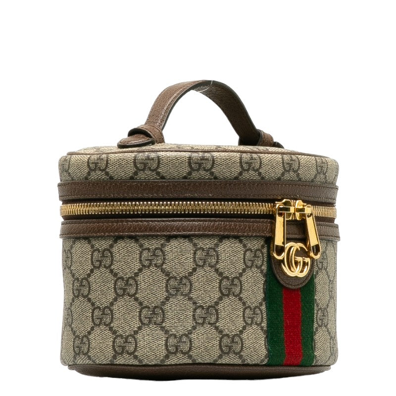 Gucci GG Supreme Ophidia Sy Line Vanity Bag Cosmetic Case 627463 