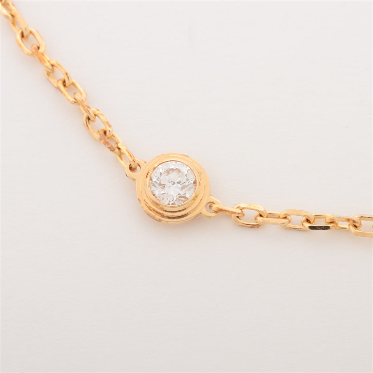 Cartier Damour SM Diamond Bracelet 750 (YG) 2.1g