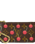 Louis Vuitton 2005 Monogram Cherry Pochette Cles Coin Case Purse M95042