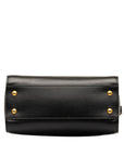 Saint Laurent Monogram Ba  Handbag 2WAY 472466 Black Leather  Saint Laurent