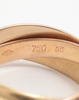 Cartier Trinity Ring 750 (YG  Pg × WG) 9.0g 56 EVA