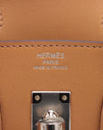 Hermes Birkin 25  Bisc Silver  Z 2021