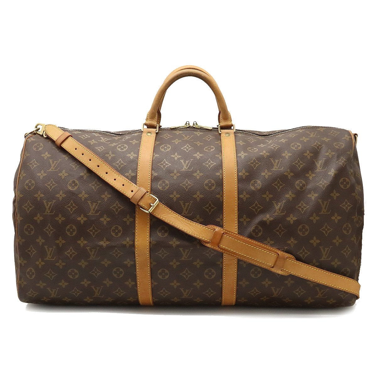 Louis Vuitton Keepall Bandouliere 55 Boston Travel Bag(Black)
