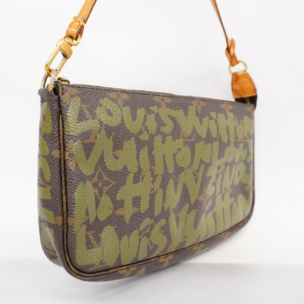 Louis Vuitton Pochette Accessoires Handbag Stephen Sprouse