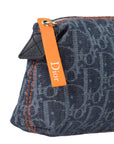 Christian Dior Flight Trotter Pouch Bag Navy