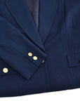 Celine Single Breasted Jacket Navy 