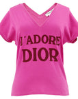 Christian Dior 2002 J'Adore Dior T-shirt 