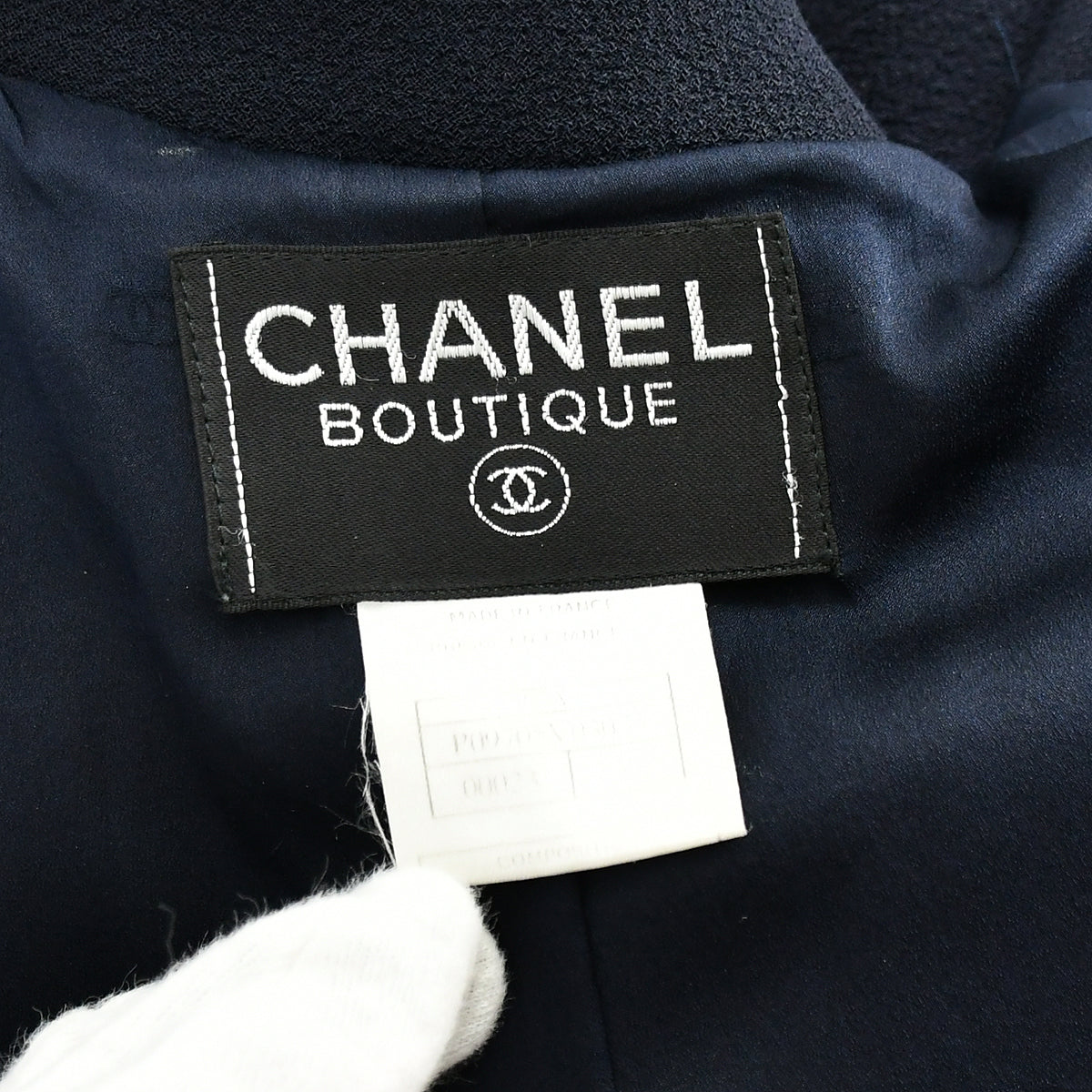 Chanel Jacket Navy 97A 