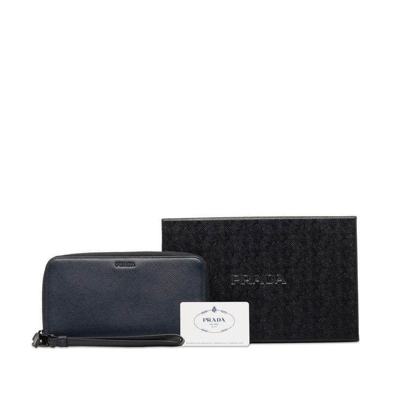 Prada Continental Wallet Long Wallet 2ML303 Naked Leather Saffiano  Prada