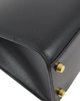 Hermes Black Box Calf Kelly Sport PM Shoulder Bag