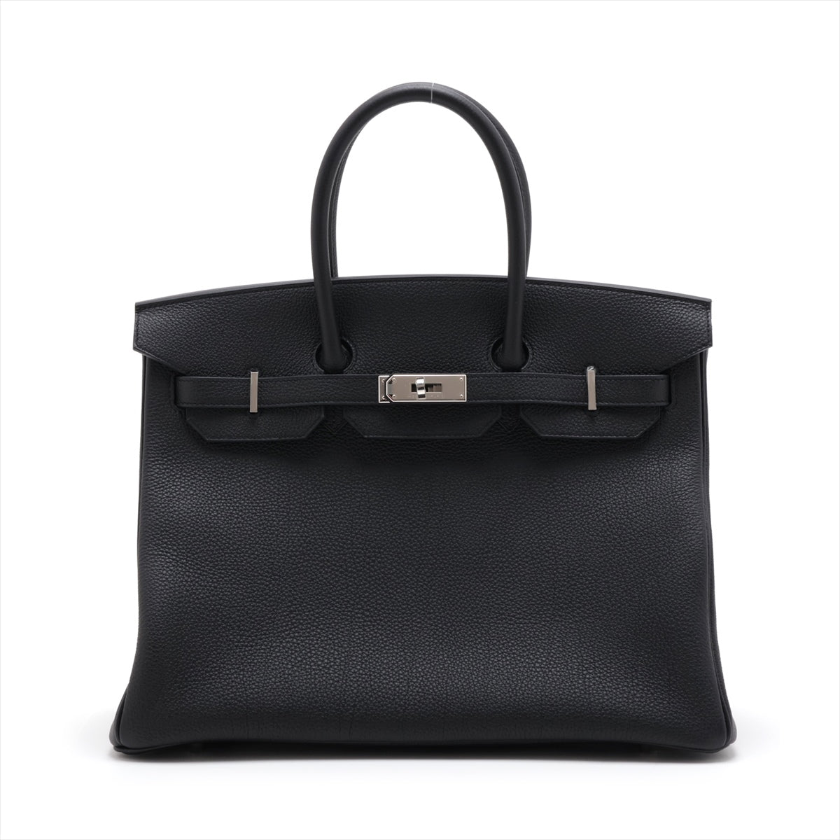 Hermes Black Togo Birkin 35 Handbag