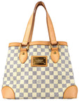 Louis Vuitton 2011 Damier Azur Hampstead PM Tote Handbag N51207