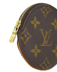 Louis Vuitton Monogram Porte Monnaie Rond Coin Case M61926