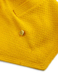 Chanel Double Breasted Colorless Jacket Yellow 17 