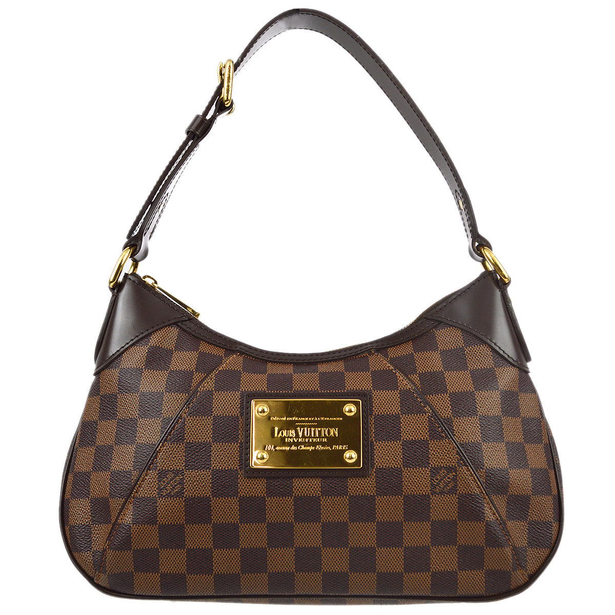Louis Vuitton 2011 Damier Thames PM Hobo Handbag N48180