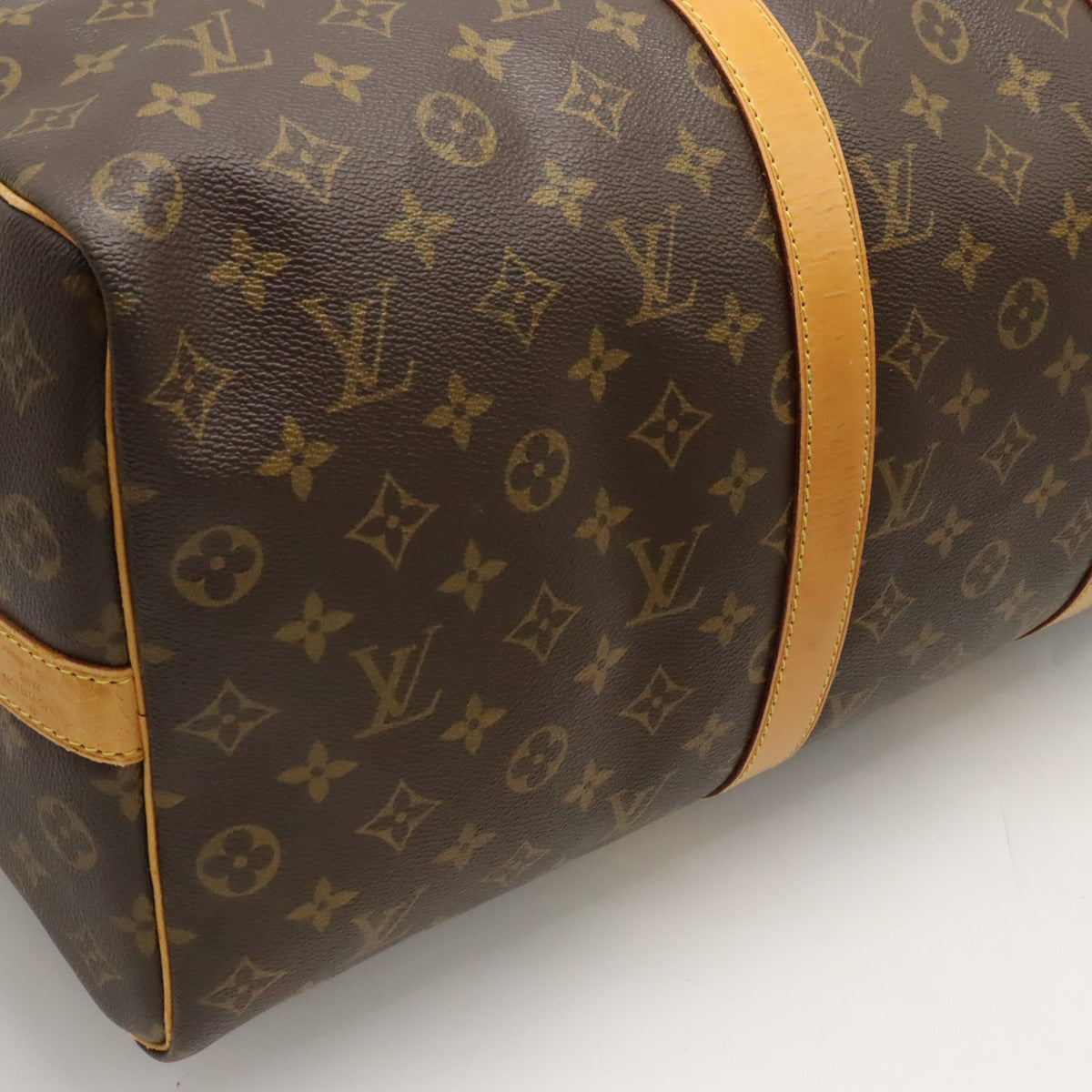 Louis Vuitton Monogram Keepall Bandouliere 50 Boston Travel Bag 2WAY M41416