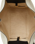 Loewe Hammock Small Shoulder Bag 2WAY White Brown Black  Leather  LOEWE
