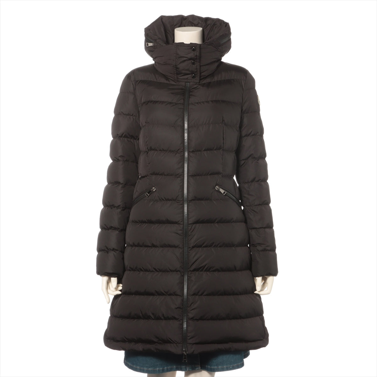 Moncler Flammette 21 Years Nylon Downcoat 1 Black