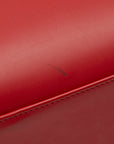 Gucci Bamboo Handbag 002 1016 2123 Red Leather  Gucci