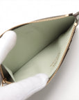 Loewe Knot Leather Coin Case Khaki