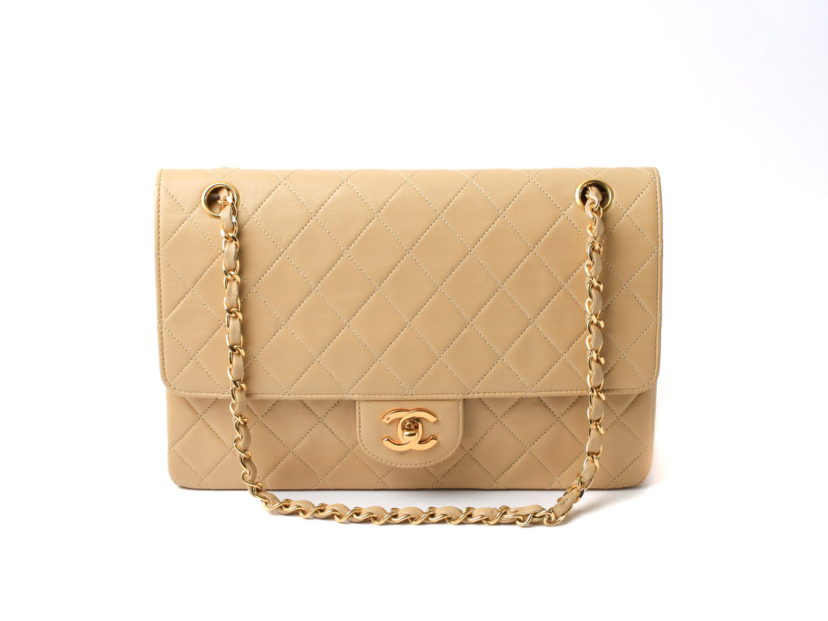 Chanel 2025 lambskin beige