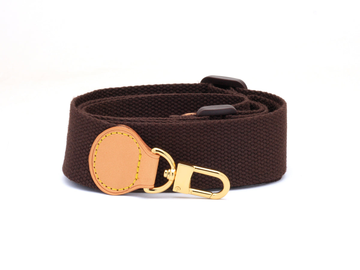 A Louis Vuitton strap replacement Made from vachetta leather then