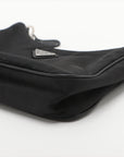 Prada  Nylon Shoulder Bag Black