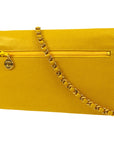 Chanel 1997-1999 Yellow Caviar Timeless WOC Wallet on Chain