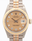 Rolex Datejust 69179BIC WGYG×PG AT Champagne Character s Too Much